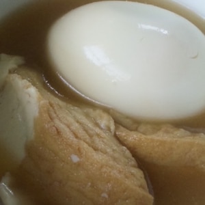 めんつゆで簡単☆厚揚げと卵の煮物